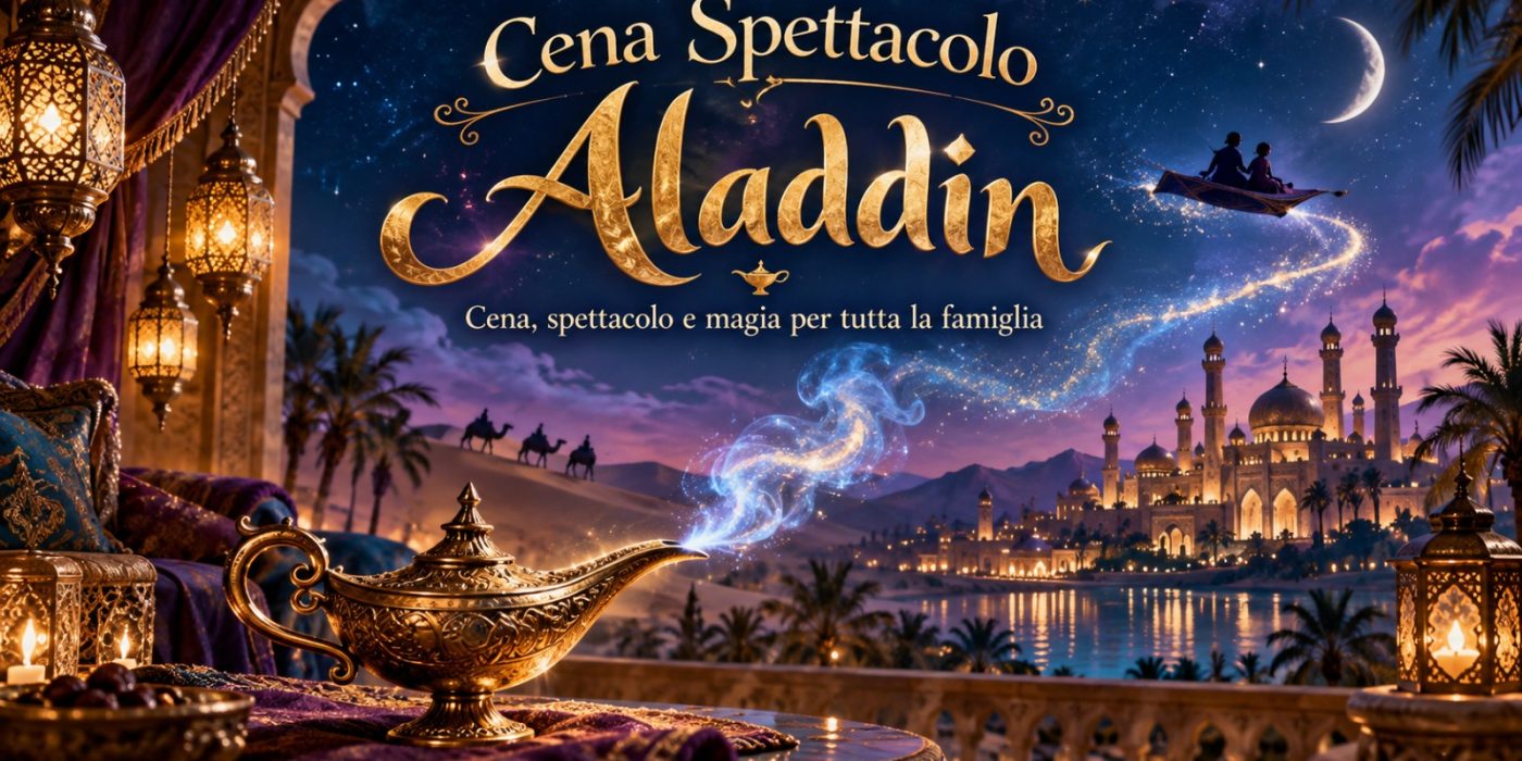 Cena spettacolo_ Aladdin Cena spettacolo_ Aladdin